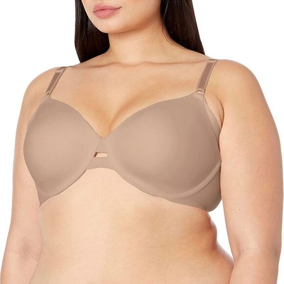Warner's Women's No Side Effects Underarm-Smoothing Underwire T-Shirt Bra 40D - Picture 1 of 5
